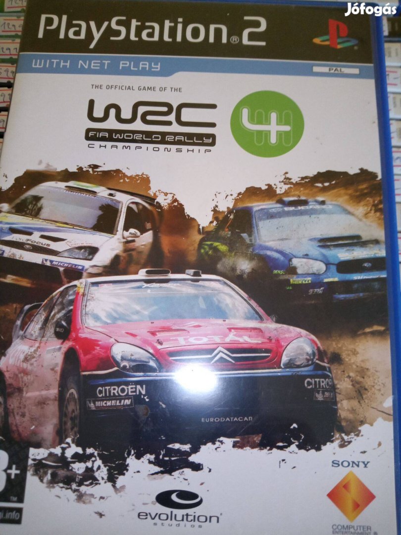 Akció Ps2 Eredeti játék : 67. WRC 4 World Rally Championship ( karcm