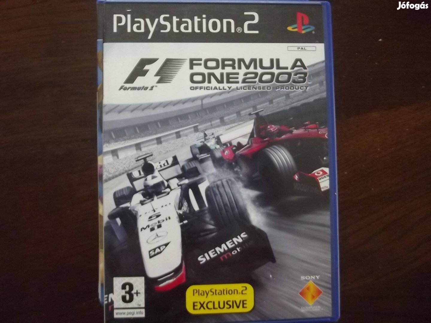 Akció Ps2 eredeti Játék : 42. Formula One 2003