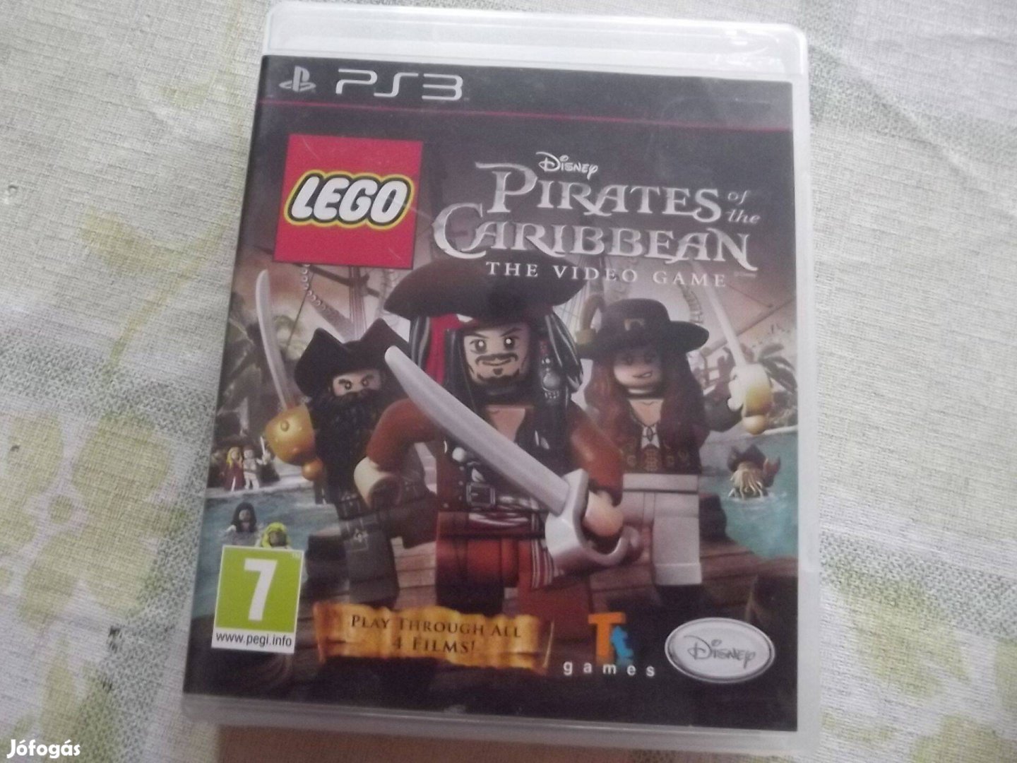 Akció Ps3 Eredeti Játék : 129. Lego Disney Pirartes of The Caribien