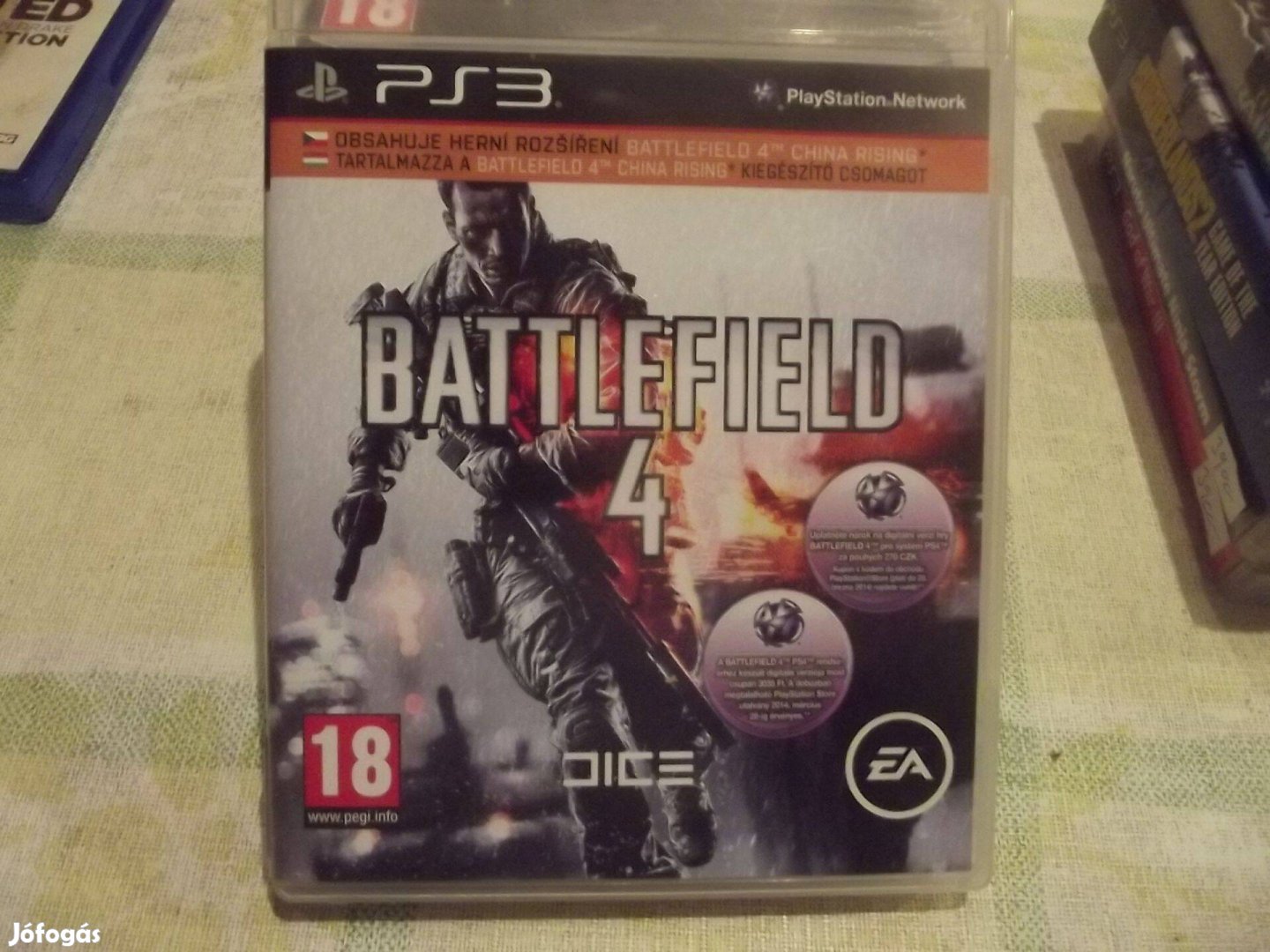 Akció Ps3 Eredeti Játék : 138. Battlefield 4