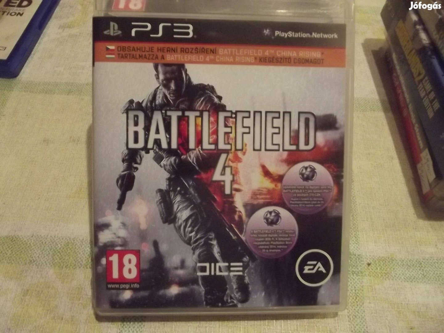 Akció Ps3 Eredeti Játék : 138. Battlefield 4