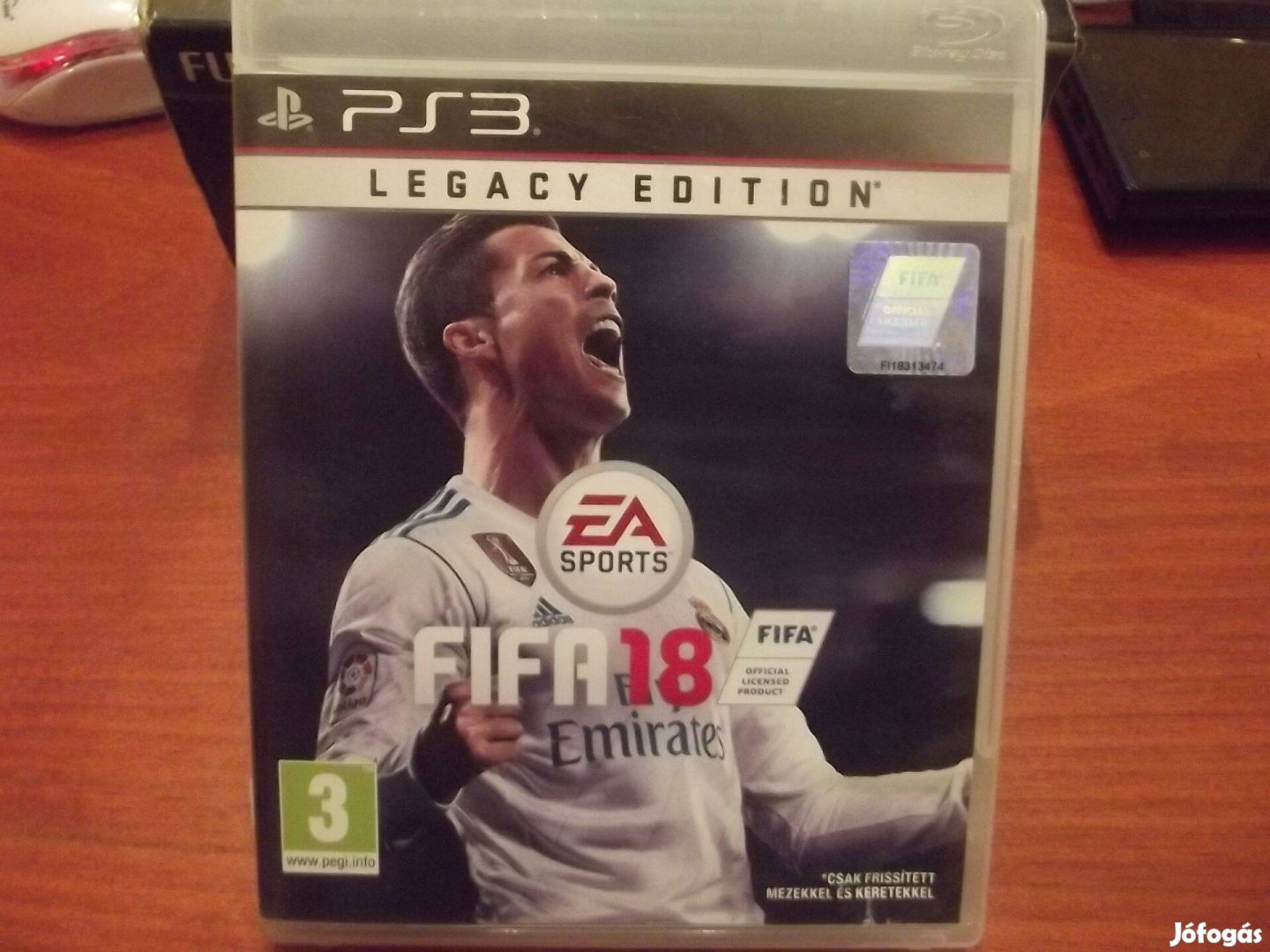 Akció Ps3 Eredeti Játék : 163. Fifa 18