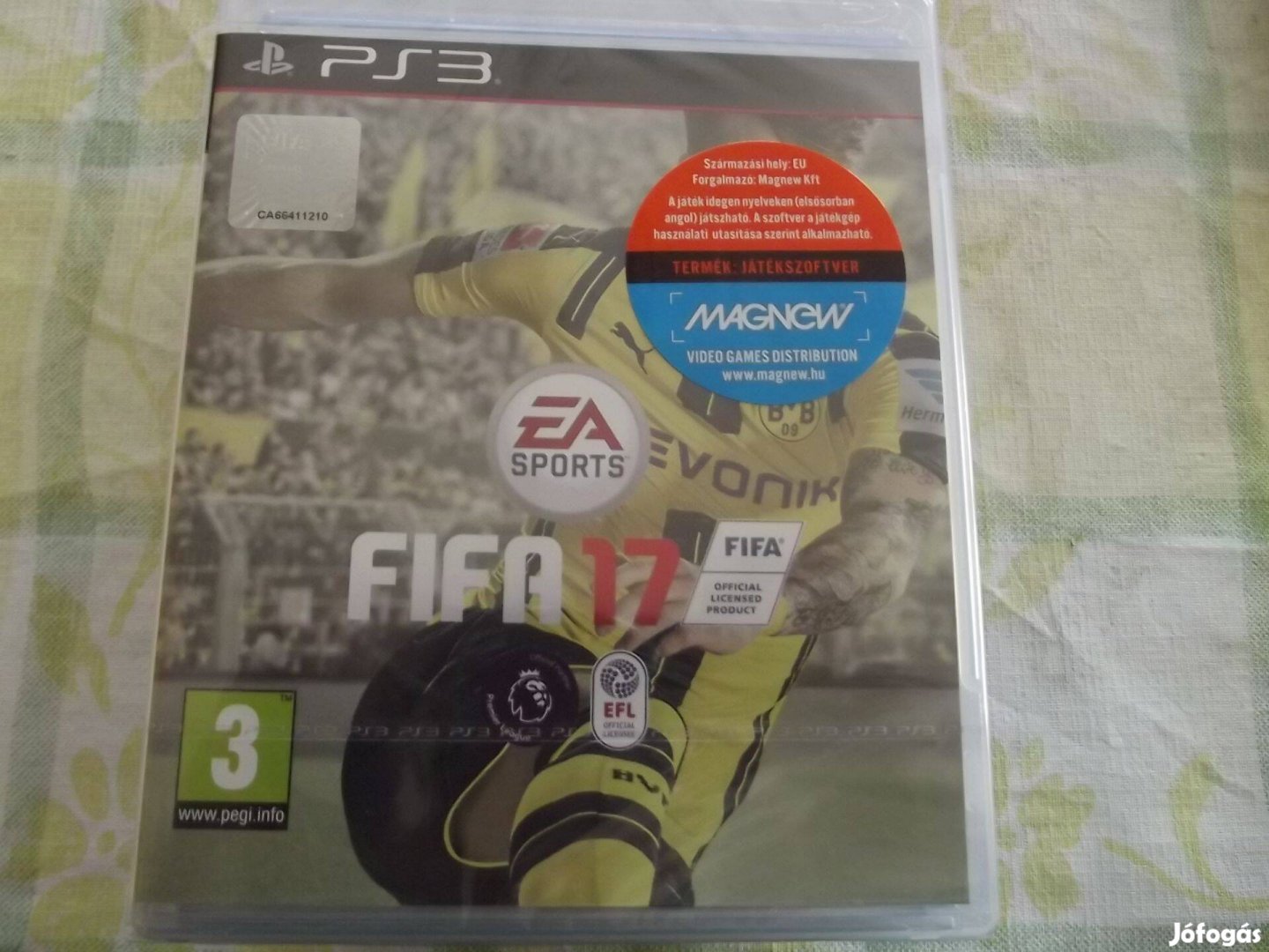 Akció Ps3 Eredeti Játék : 17. Fifa 17 Új Bontatlan