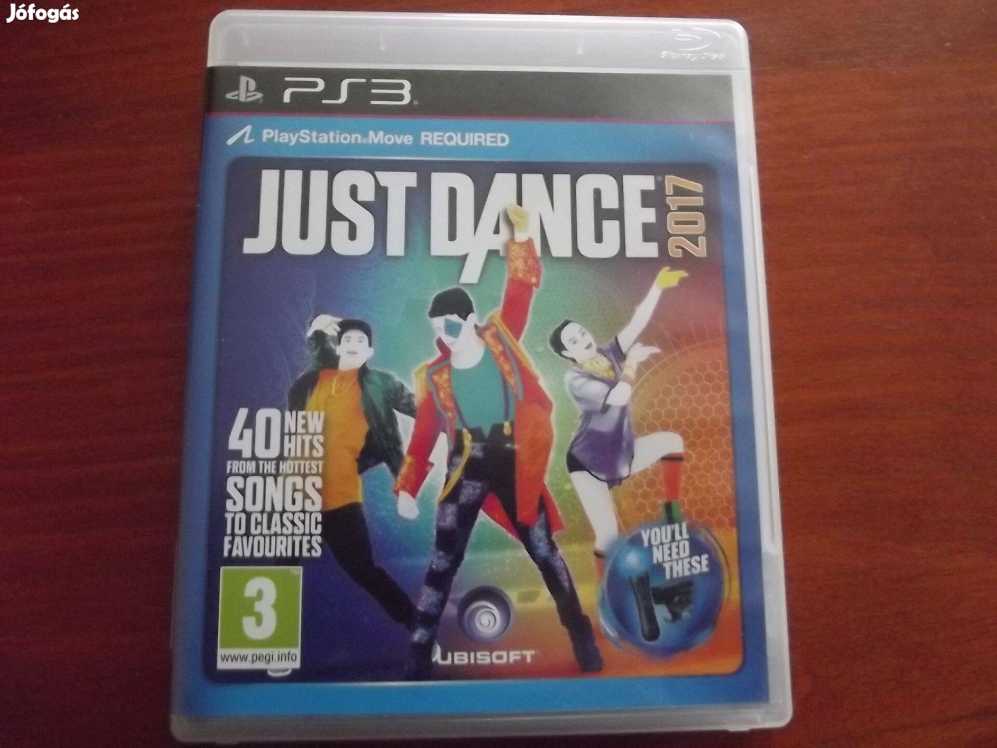 Akció Ps3 Eredeti Játék : 189. Move Just Dance 2017