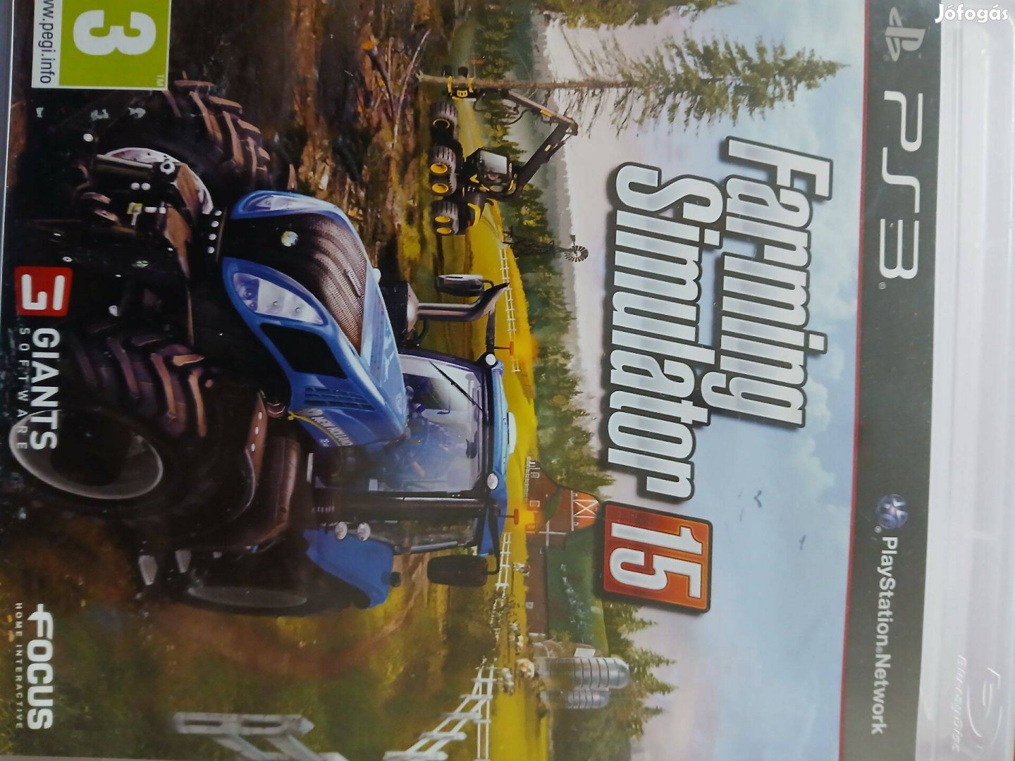 Akció Ps3 Eredeti Játék : 1. Farming Simulator 15 ( karcmentes)