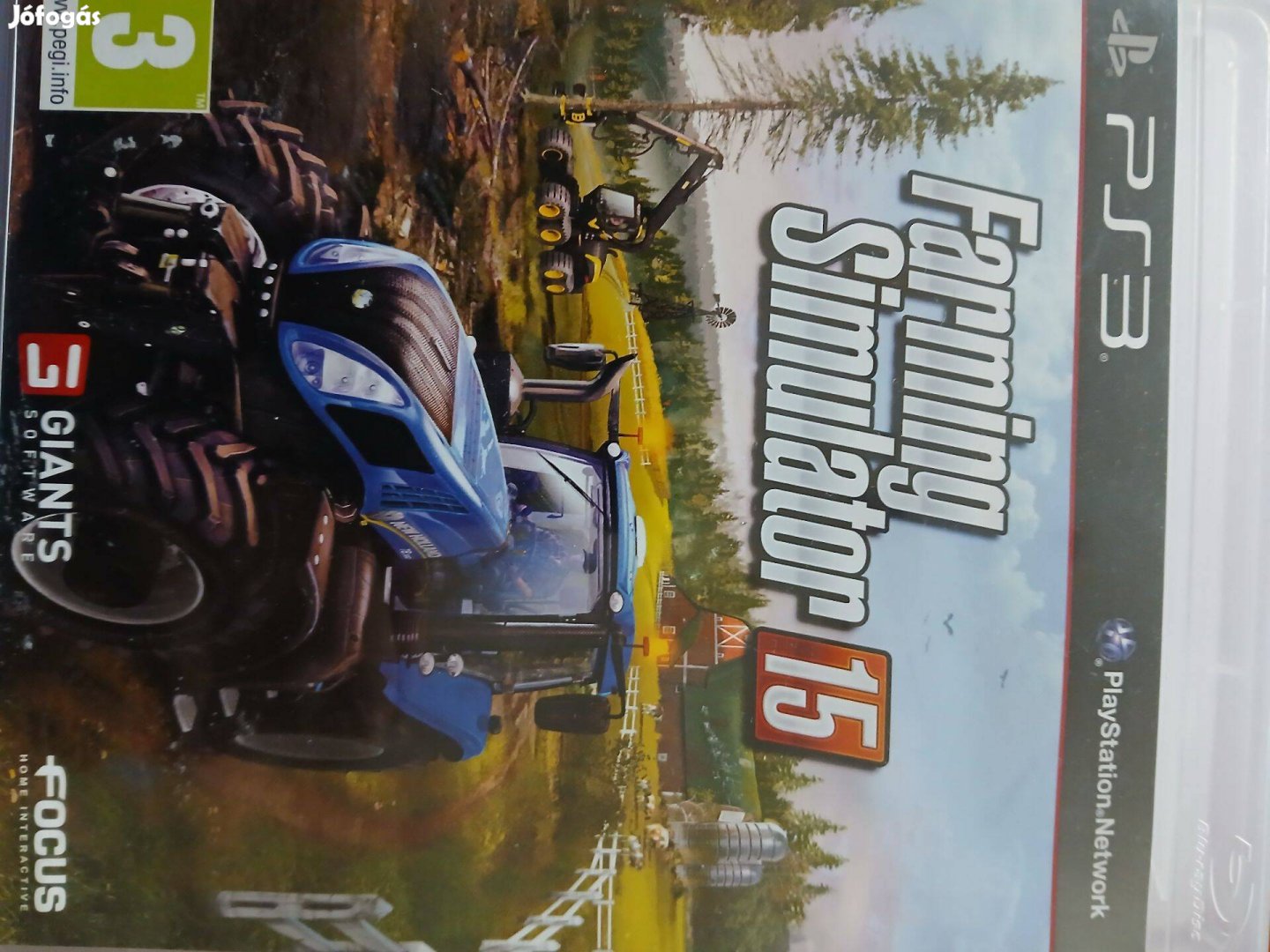 Akció Ps3 Eredeti Játék : 1. Farming Simulator 15 ( karcmentes)