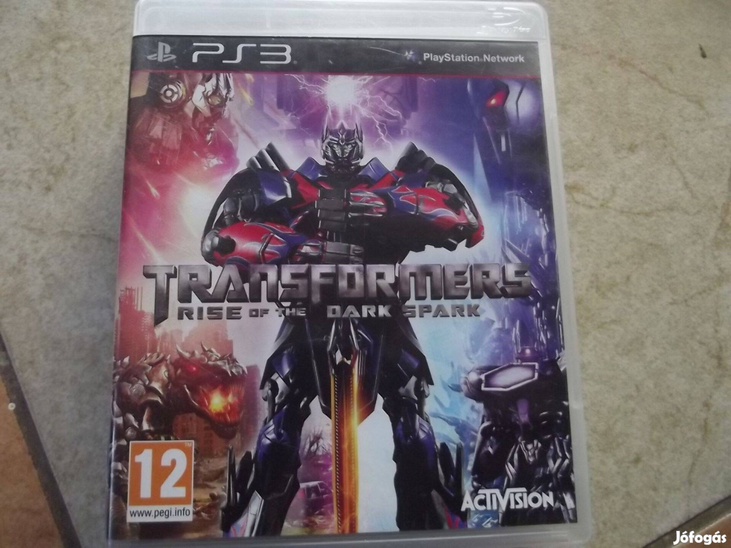 Akció Ps3 Eredeti Játék : 215. Transformers Rise of The Dark Spark