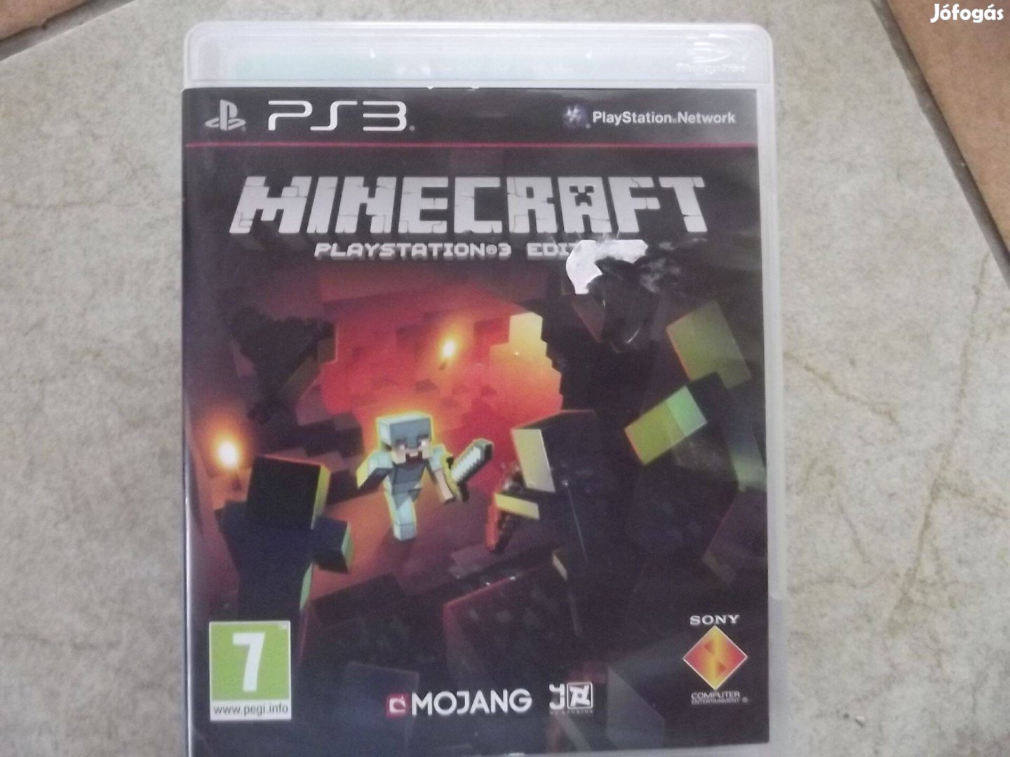 Akció Ps3 Eredeti Játék : 42. Minecraft ( karcmentes)