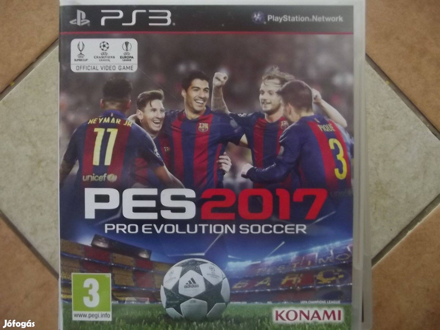 Akció Ps3 Eredeti Játék : 55. Pro Evolution Soccer 2017