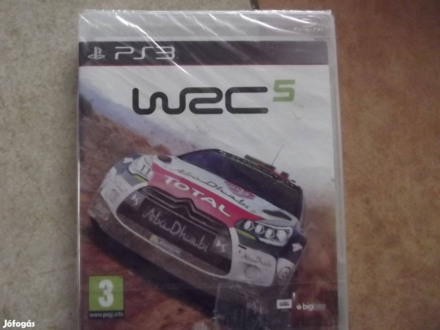 Akció Ps3 Eredeti Játék : 69. WRC 5 Új Bontatlan