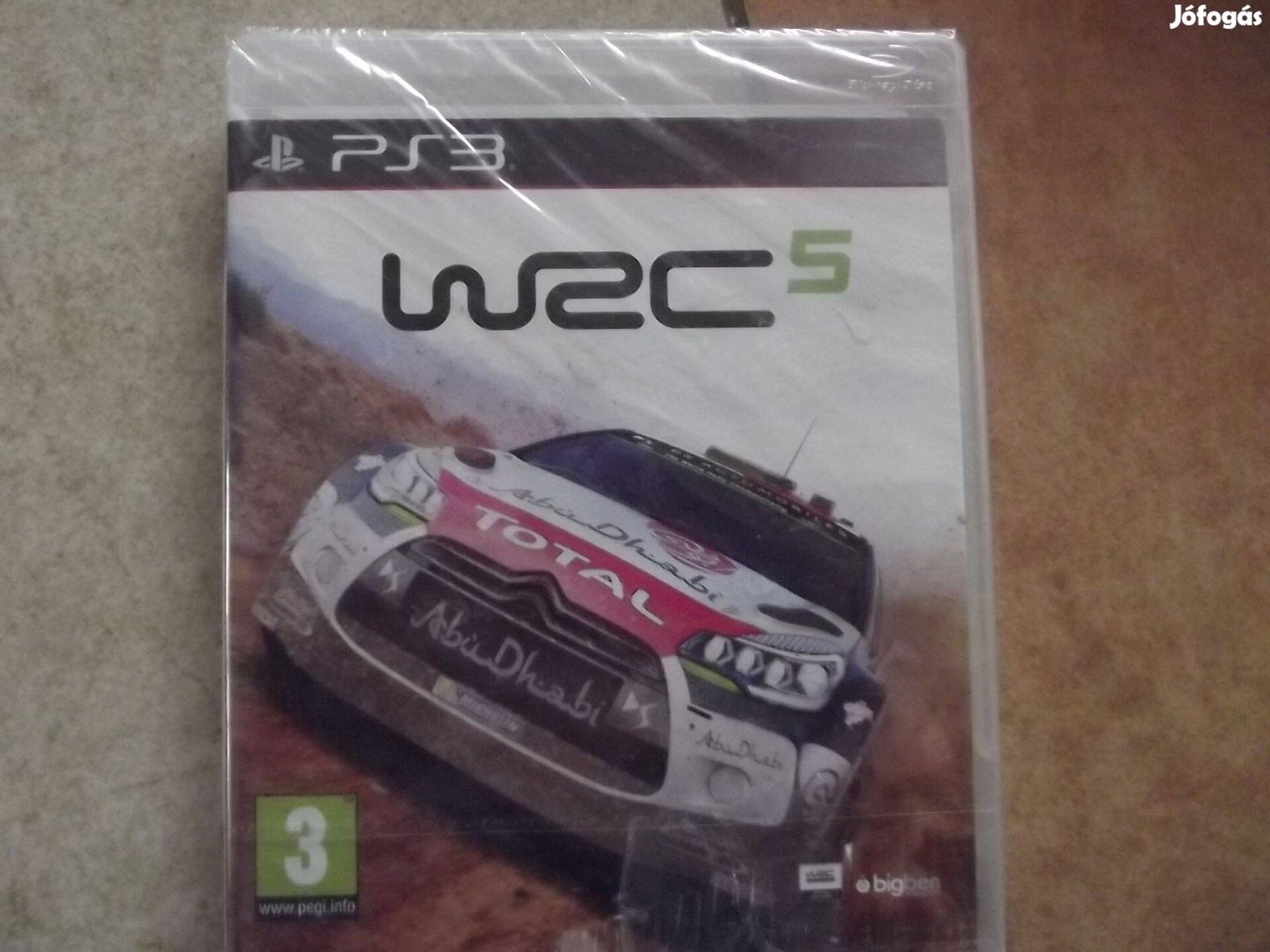 Akció Ps3 Eredeti Játék : 69. WRC 5 Új Bontatlan