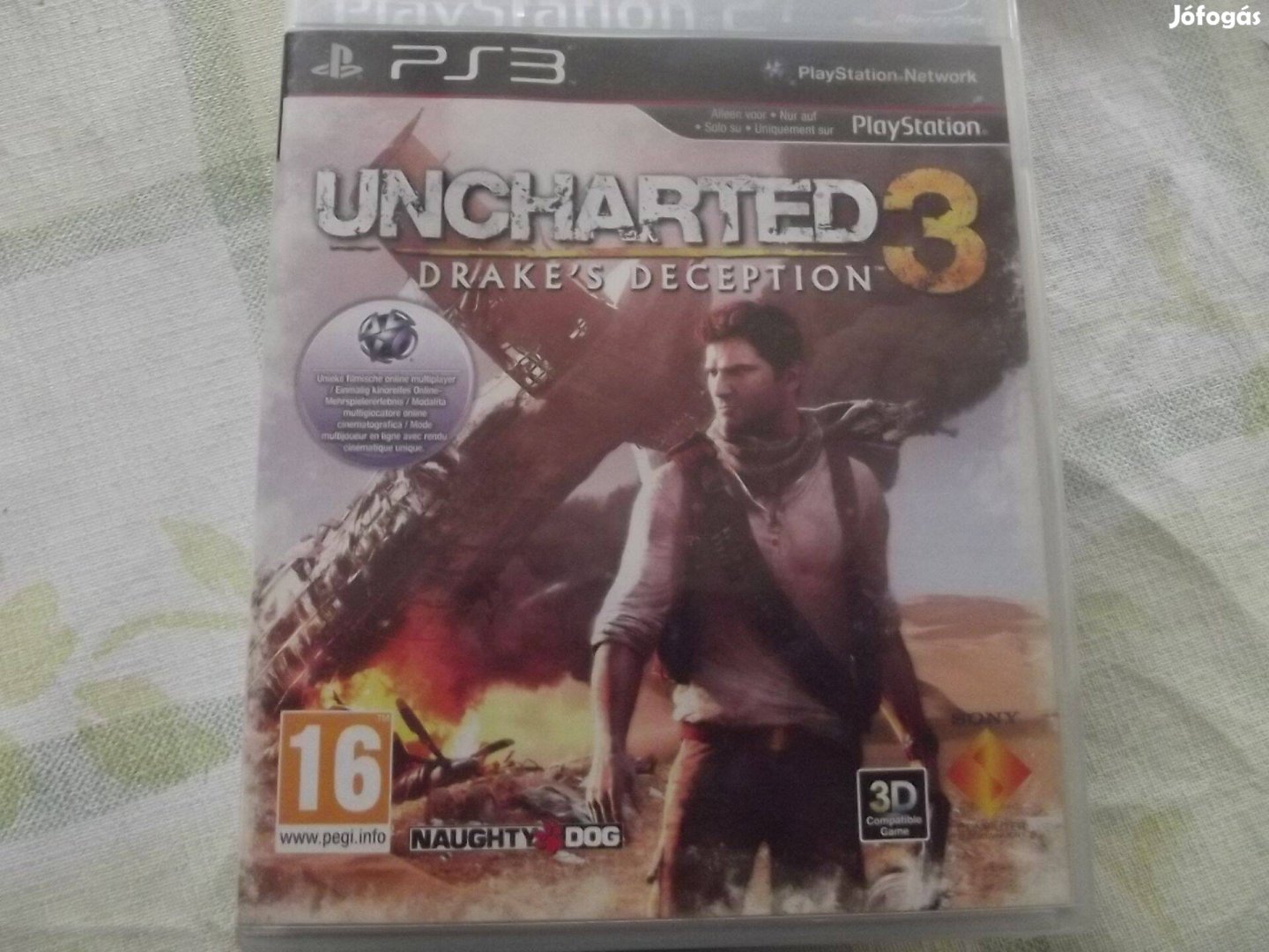 Akció Ps3 Eredeti Játék : 84. Uncharted 3. Drakes Deception