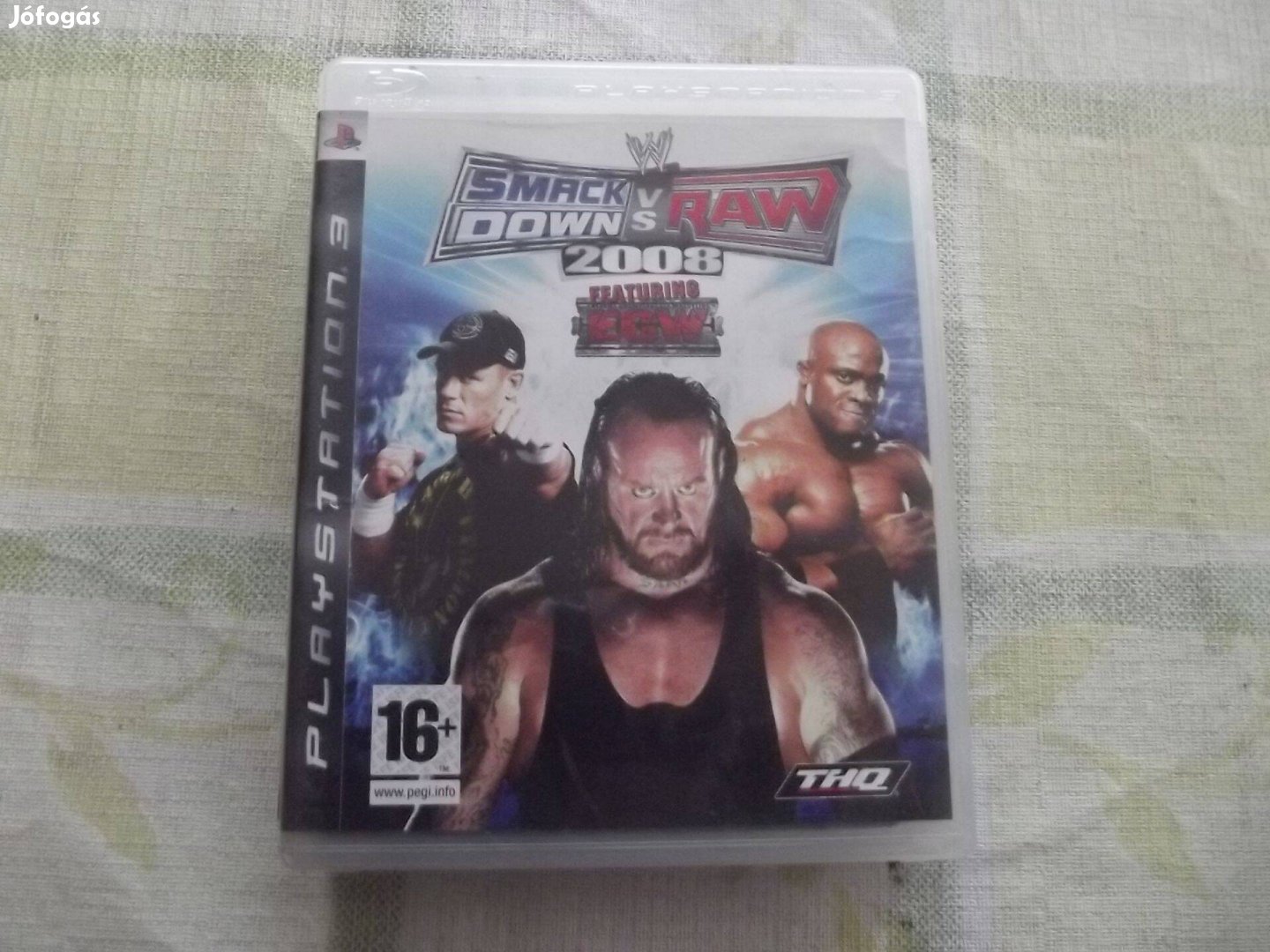 Akció Ps3 Eredeti Játék : 90. Smackdown Vs Raw 2008