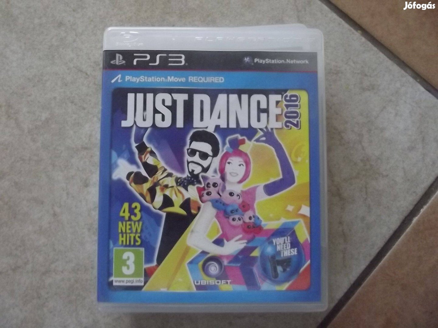 Akció Ps3 Eredeti Játék : 98. Move Just Dance 2016 ( karcmentes)