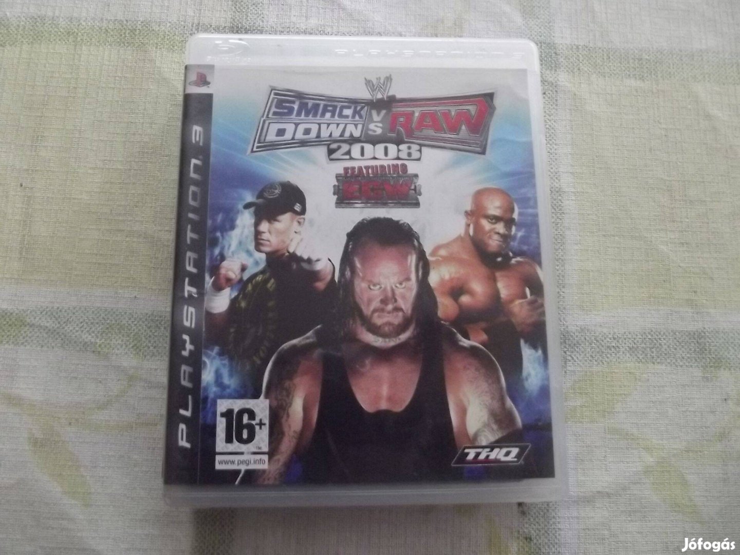 Akció Ps3 Eredeti Játék Smackdown Vs Raw 2008