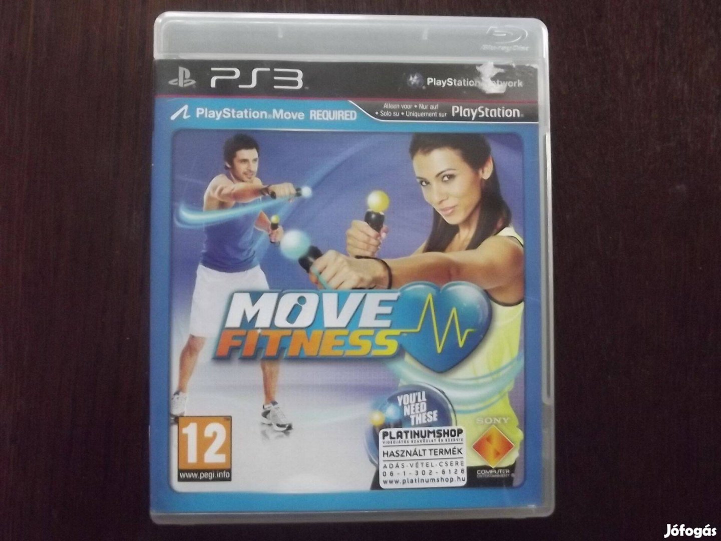 Akció Ps3 eredeti Játék : 187. Move Fitness