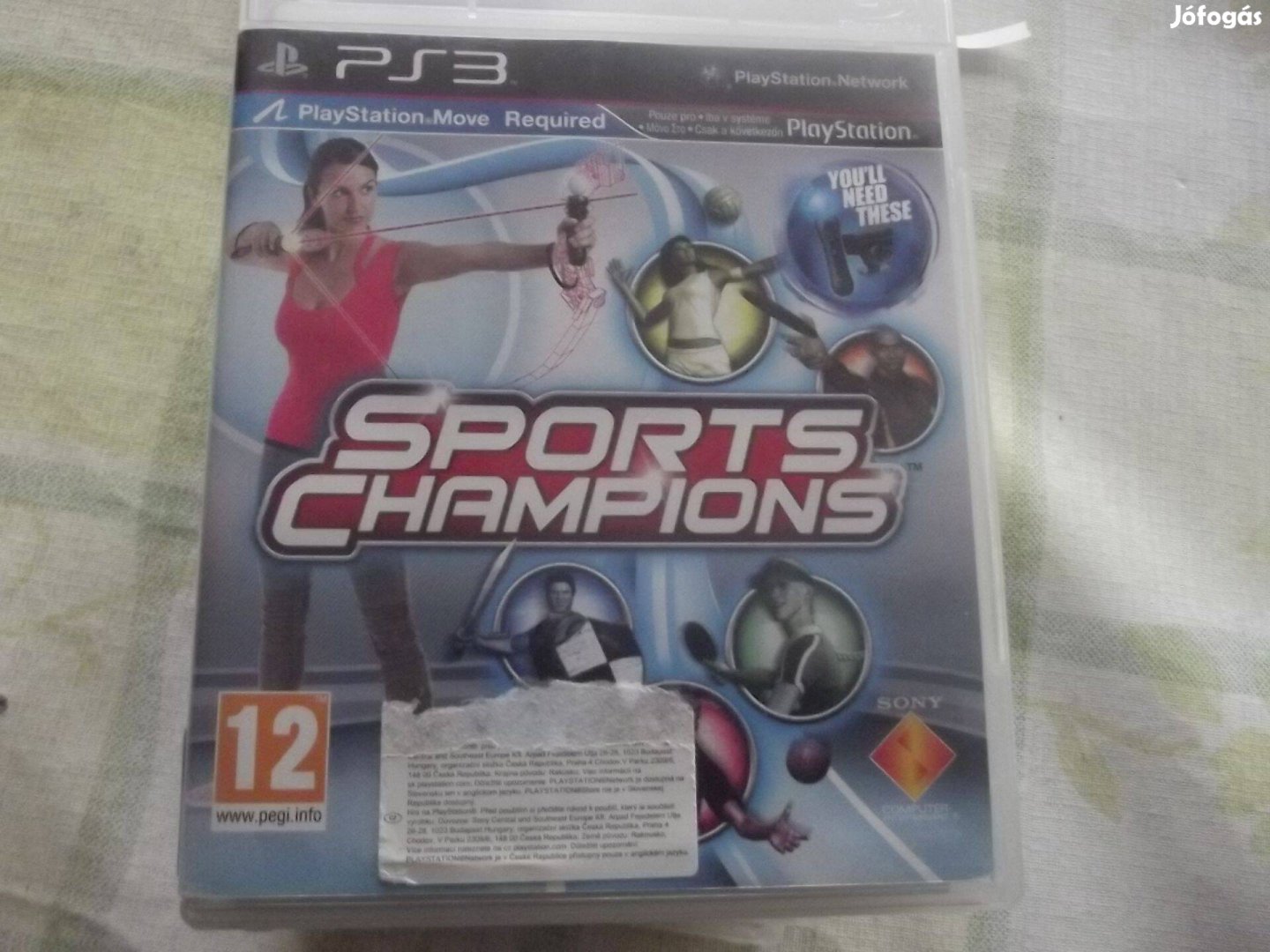 Akció Ps3 eredeti Játék : 79. Move Sports Champions