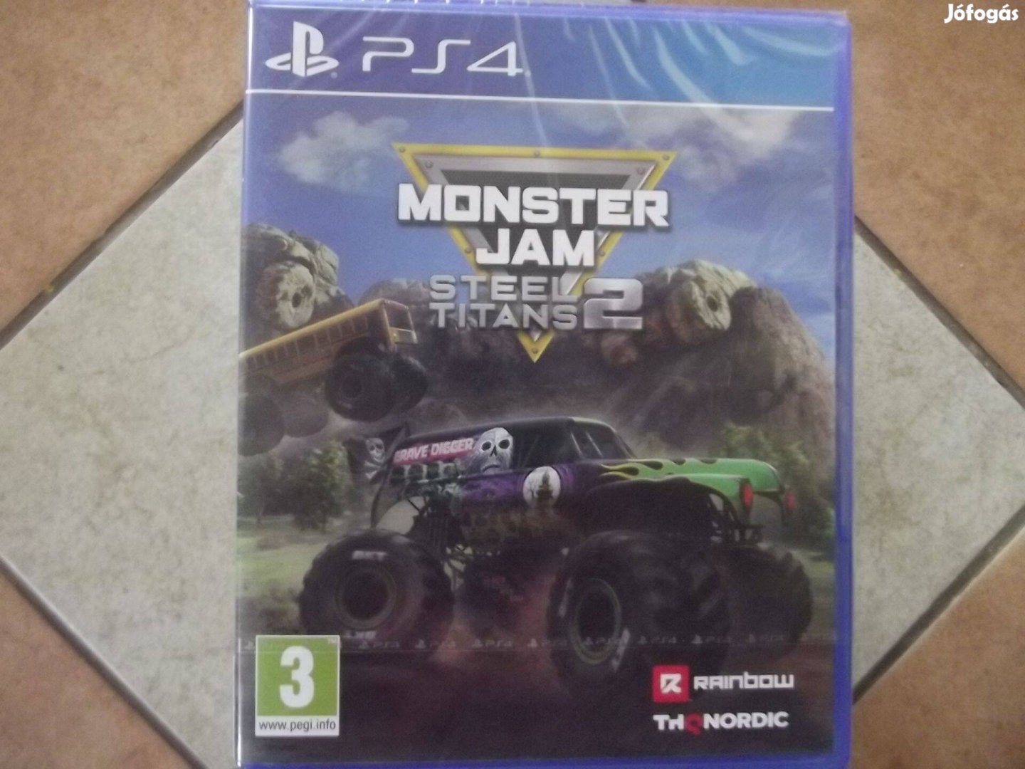 Akció Ps4 Eredeti Játék : 101. Monster Jam Steel Titans 2 Új Bontatl