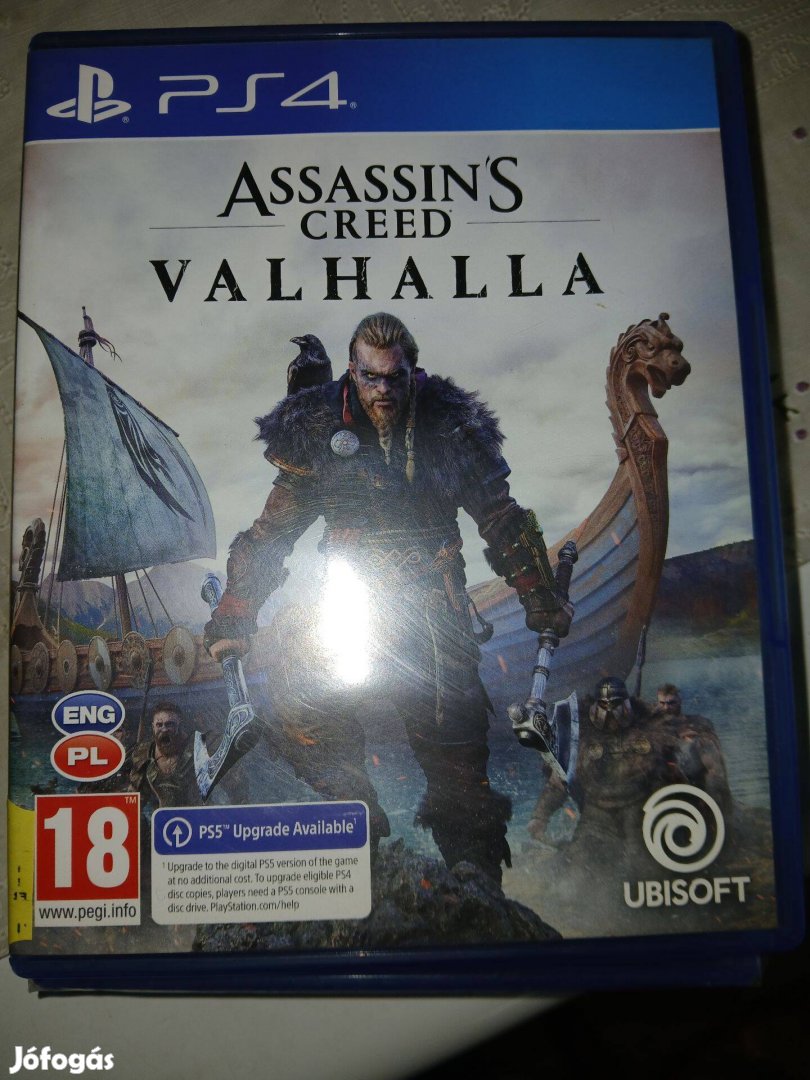 Akció Ps4 Eredeti Játék : 102. Assassins Creed Valhalla ( karcmentes)