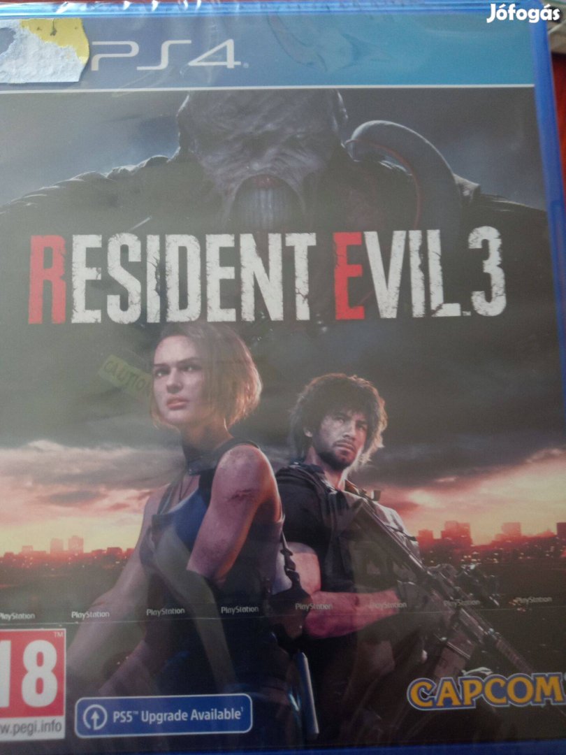 Akció Ps4 Eredeti Játék : 106. Resident Evil 3 Új Bontatlan