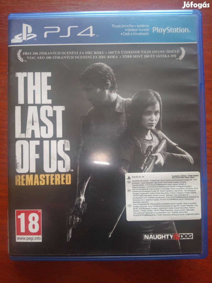 Akció Ps4 Eredeti Játék : 106. The Last Of Us Remastered ( karcment