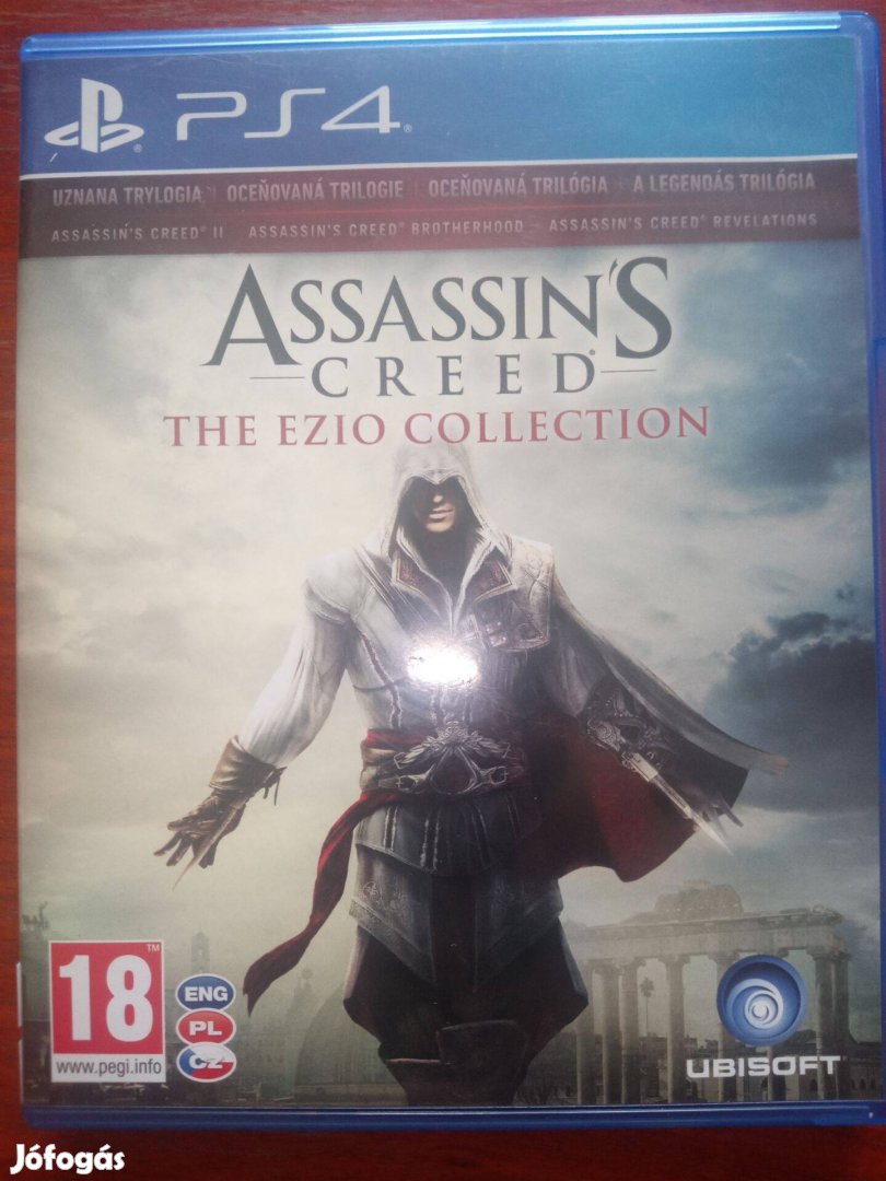 Akció Ps4 Eredeti Játék : 108. Assassins Creed The Ezio Collection 3