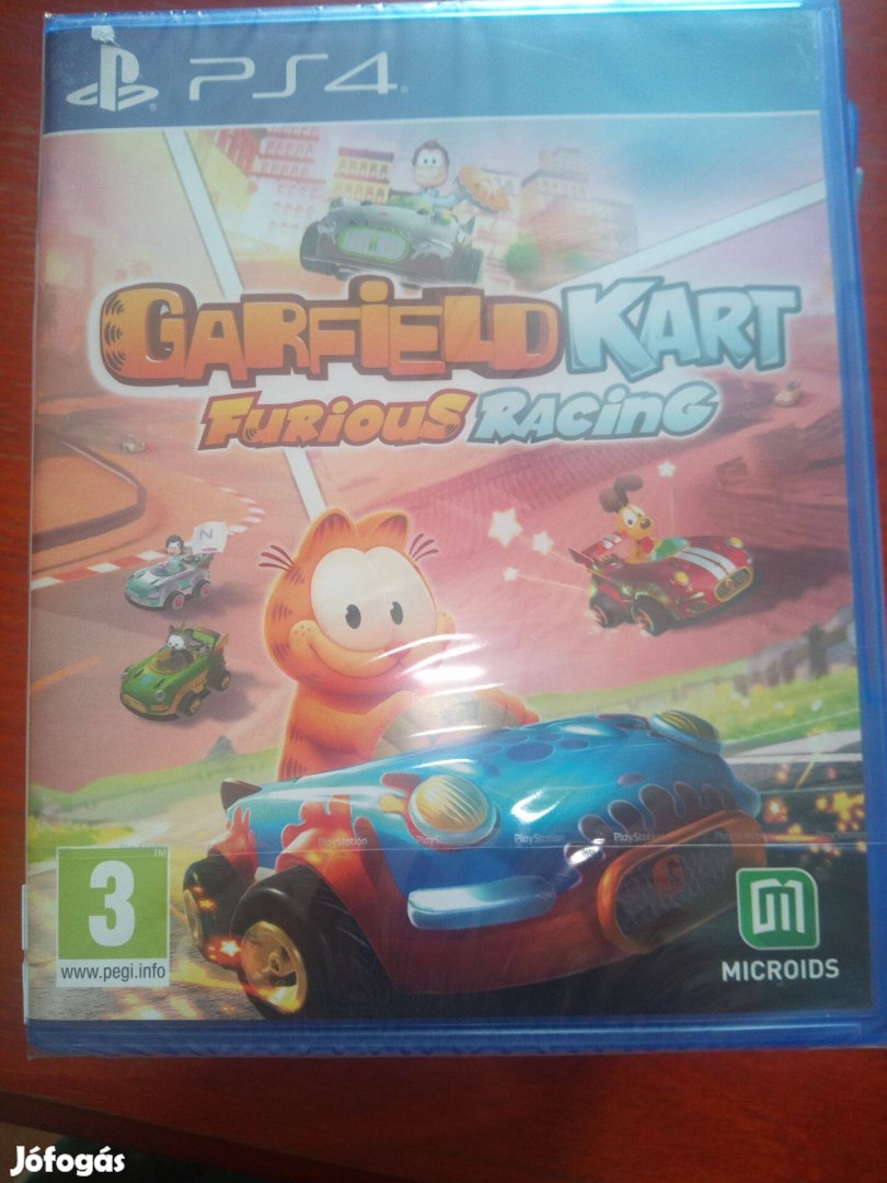 Akció Ps4 Eredeti Játék : 116. Garfield Kart Furius Racing Új