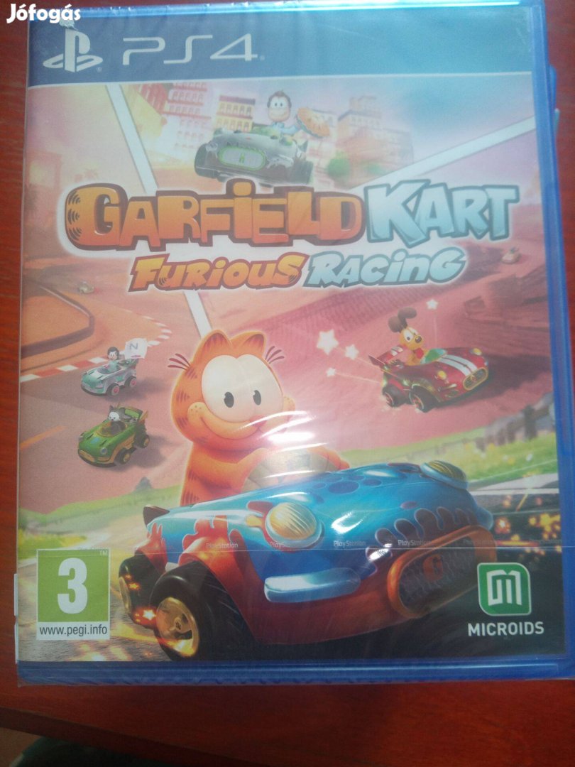 Akció Ps4 Eredeti Játék : 116. Garfield Kart Furius Racing Új Bonta