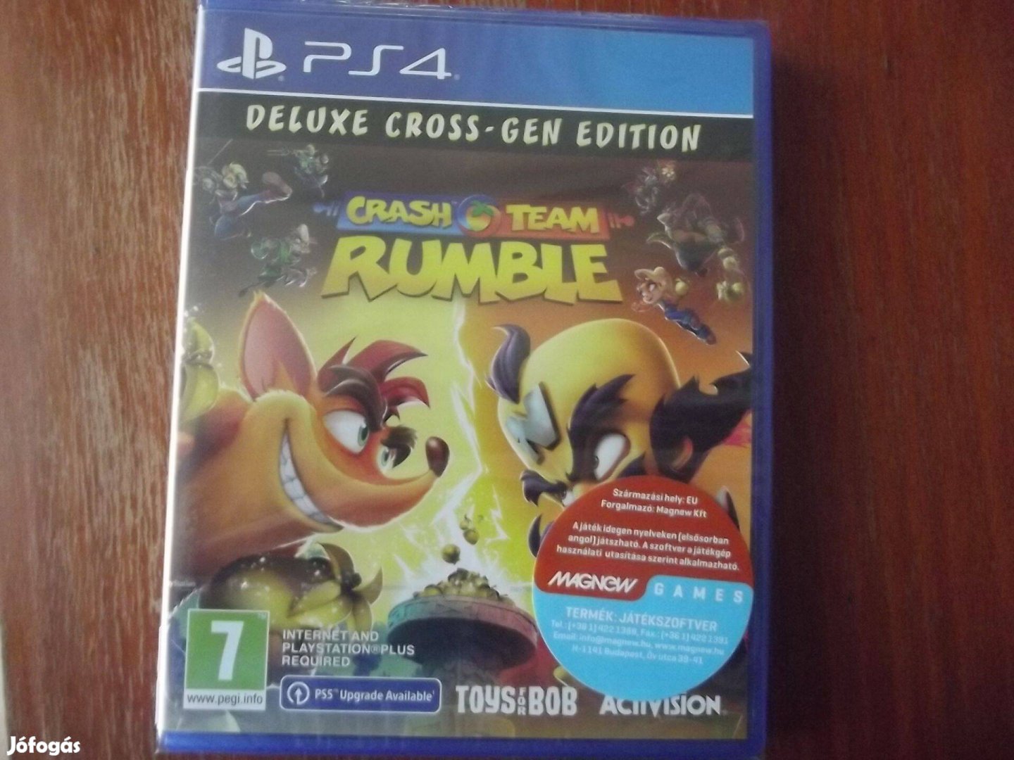 Akció Ps4 Eredeti Játék : 11. Crash Team Rumble De Luxe Új Bontatlan