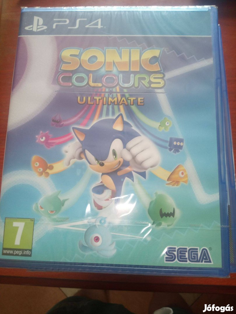 Akció Ps4 Eredeti Játék : 137. Sonic Colours Ultimate Új Bontatlan