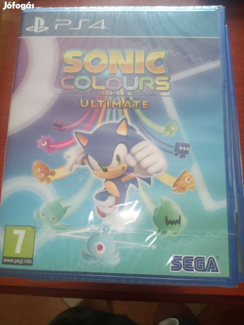 Akció Ps4 Eredeti Játék : 137. Sonic Colours Ultimate Új Bontatlan