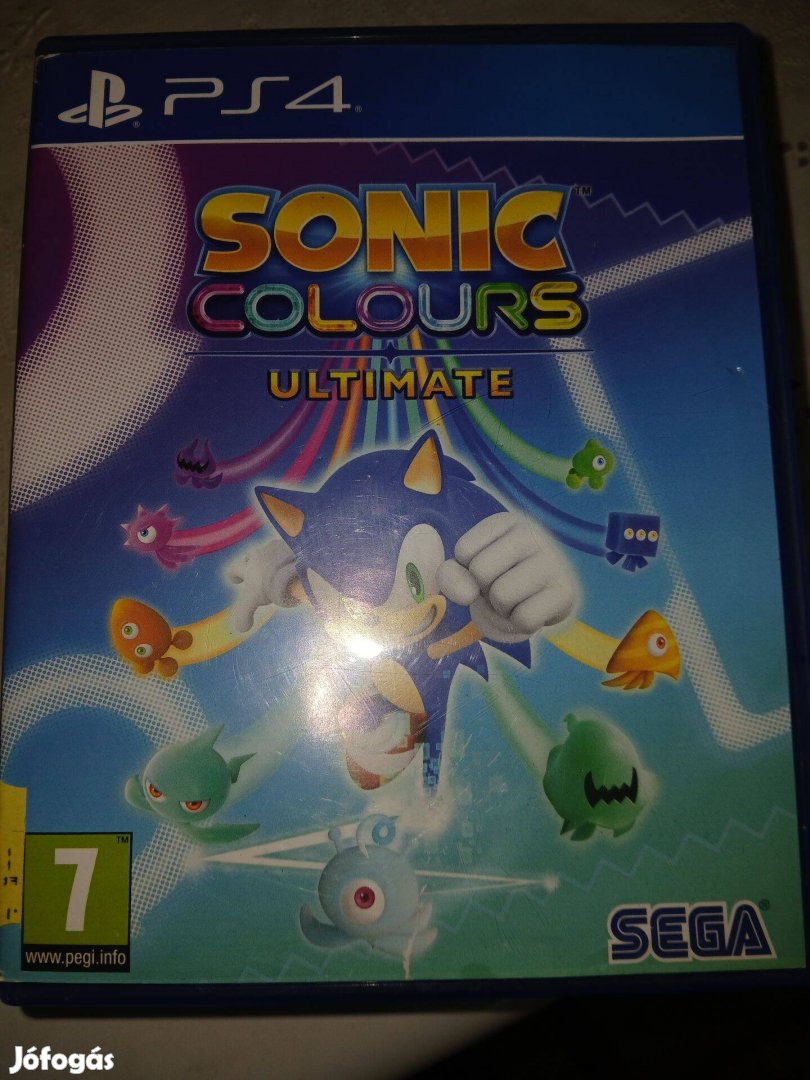 Akció Ps4 Eredeti Játék : 143. Sonic Colours Ultimate ( karcmentes)