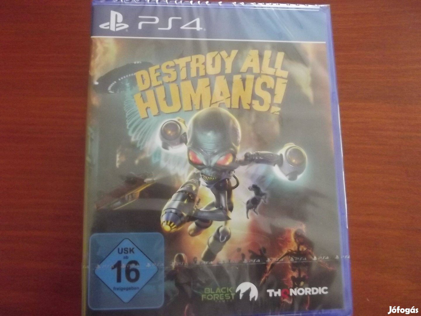 Akció Ps4 Eredeti Játék : 158. Destroy All Humans Új