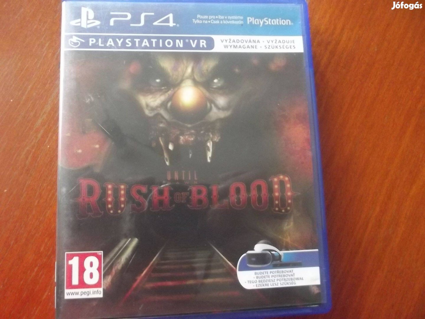 Akció Ps4 Eredeti Játék : 164. Until Dawn Rush of Blood ( karcmentes