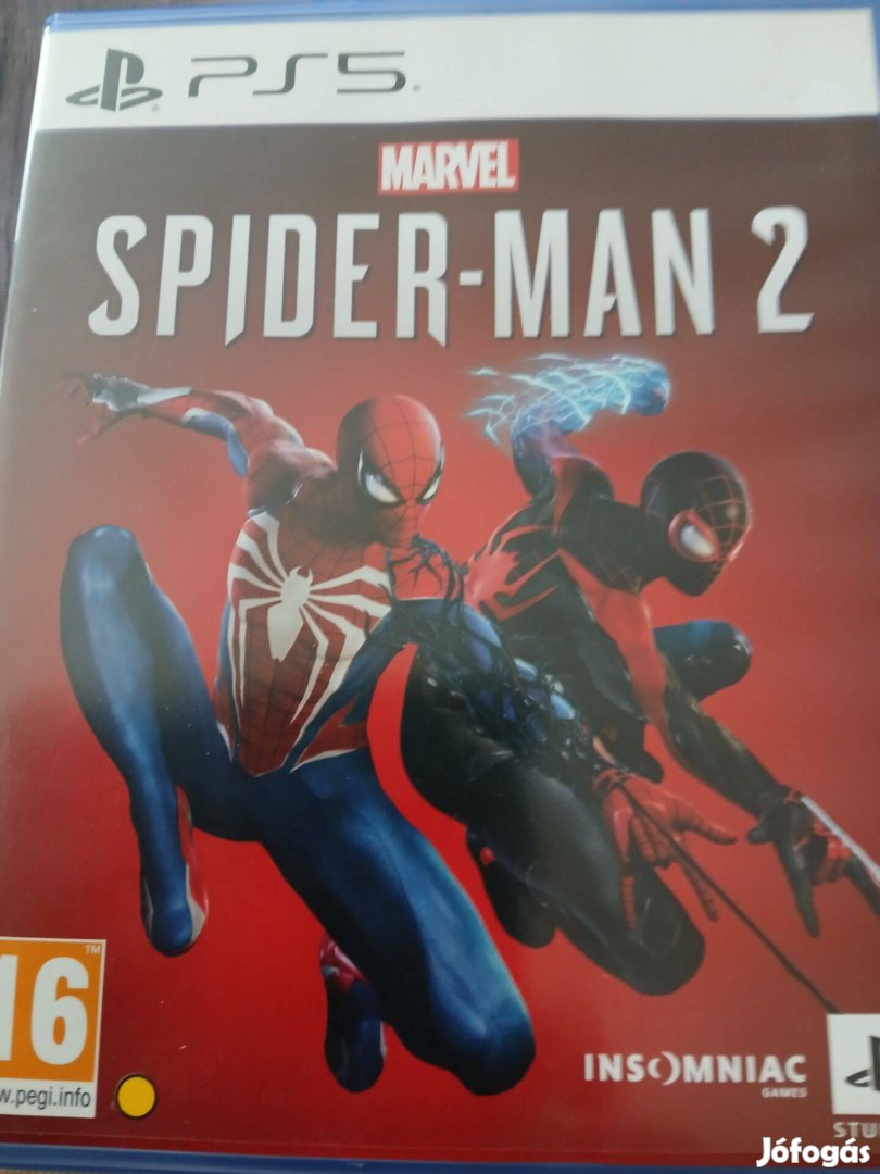 Akció Ps4 Eredeti Játék 16. Spider-Man 2 karcmentes