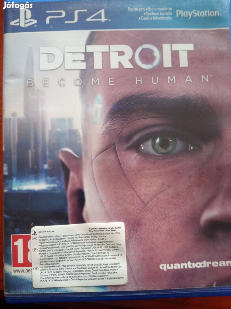 Akció Ps4 Eredeti Játék : 176. Detroit Become Human ( karcmentes)