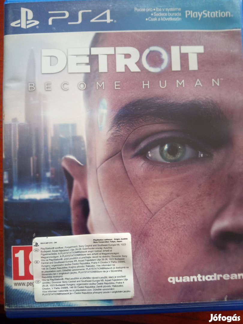 Akció Ps4 Eredeti Játék : 176. Detroit Become Human ( karcmentes)