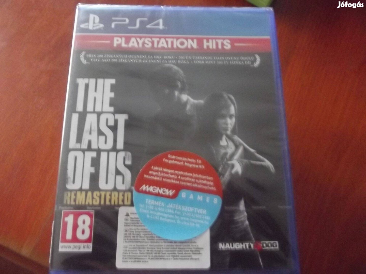 Akció Ps4 Eredeti Játék : 181. The Last of Us Remastered Új Bontatla