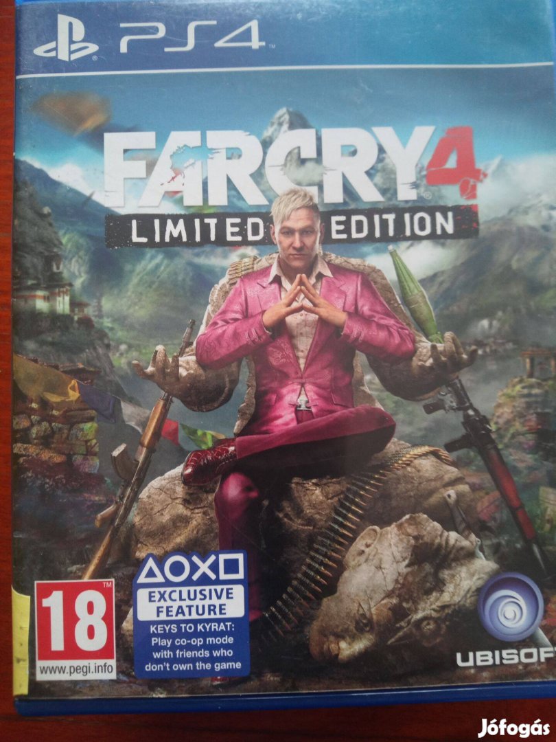 Akció Ps4 Eredeti Játék : 182. Far Cry 4 ( karcmentes)