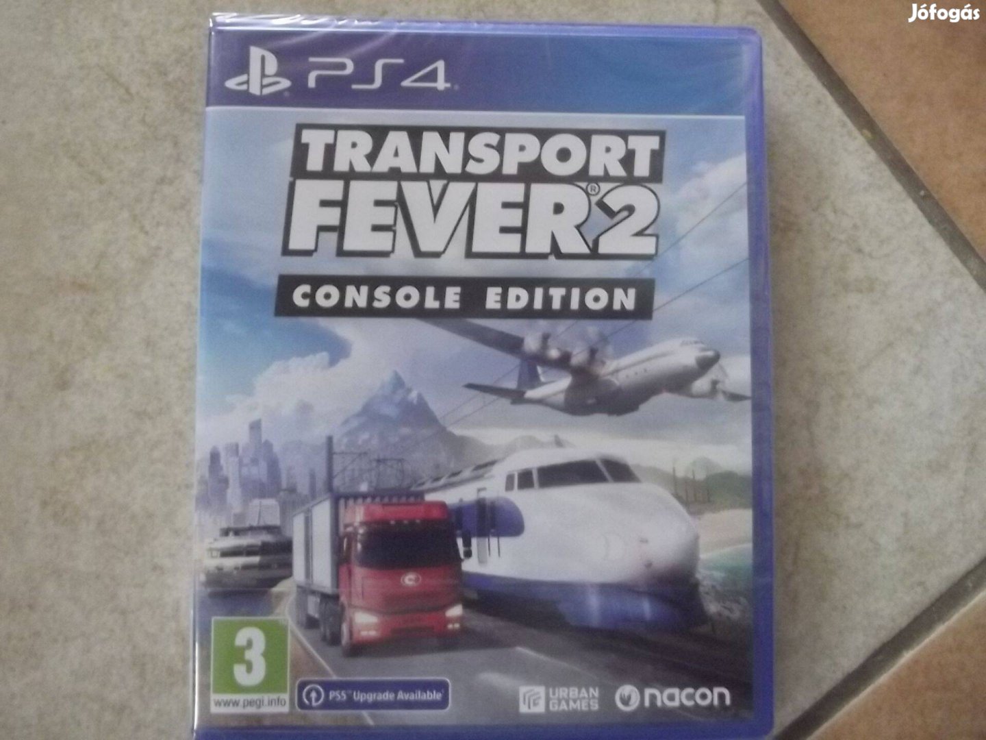 Akció Ps4 Eredeti Játék : 191. Transport Fever 2 Simulator Új