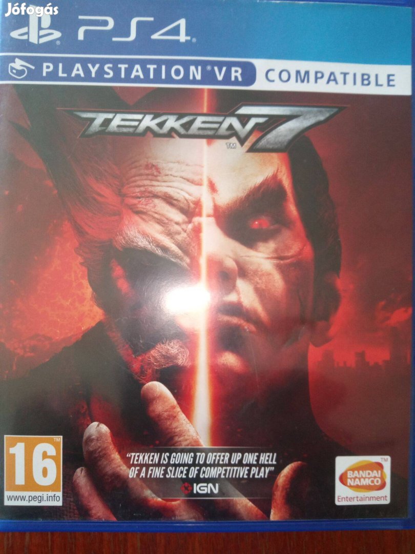 Akció Ps4 Eredeti Játék : 20. Tekken 7 ( karcmentes)