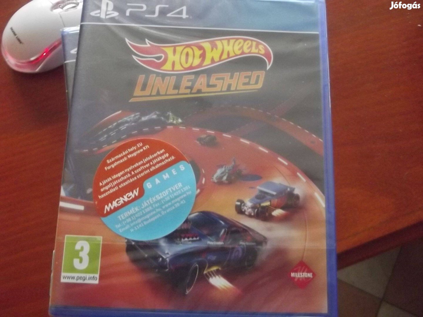 Akció Ps4 Eredeti Játék : 25. Hot Wheels Unleashed Új Bontatlan