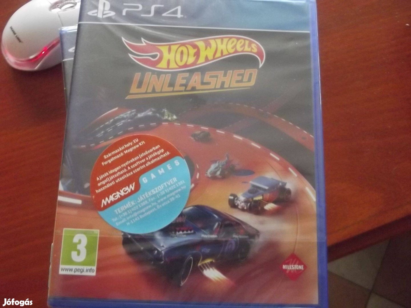 Akció Ps4 Eredeti Játék : 25. Hot Wheels Unleashed Új Bontatlan