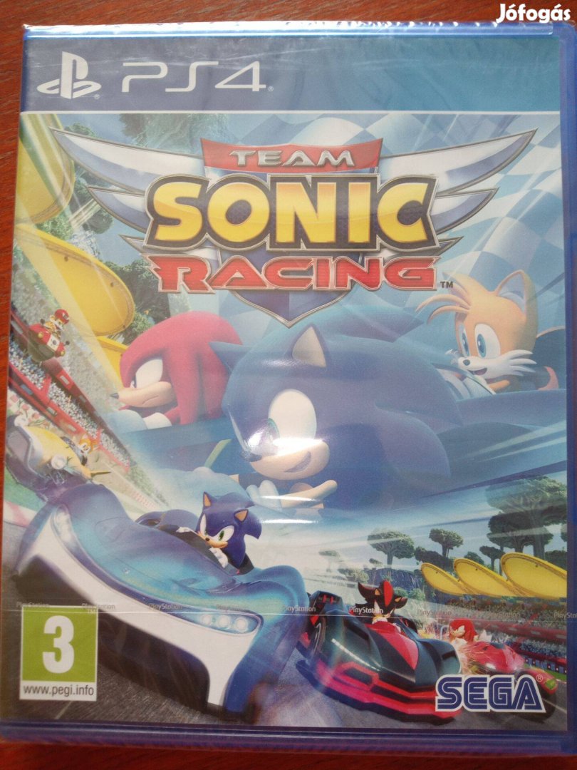 Akció Ps4 Eredeti Játék : 28. Sonic Team Racing Új Bontatlan