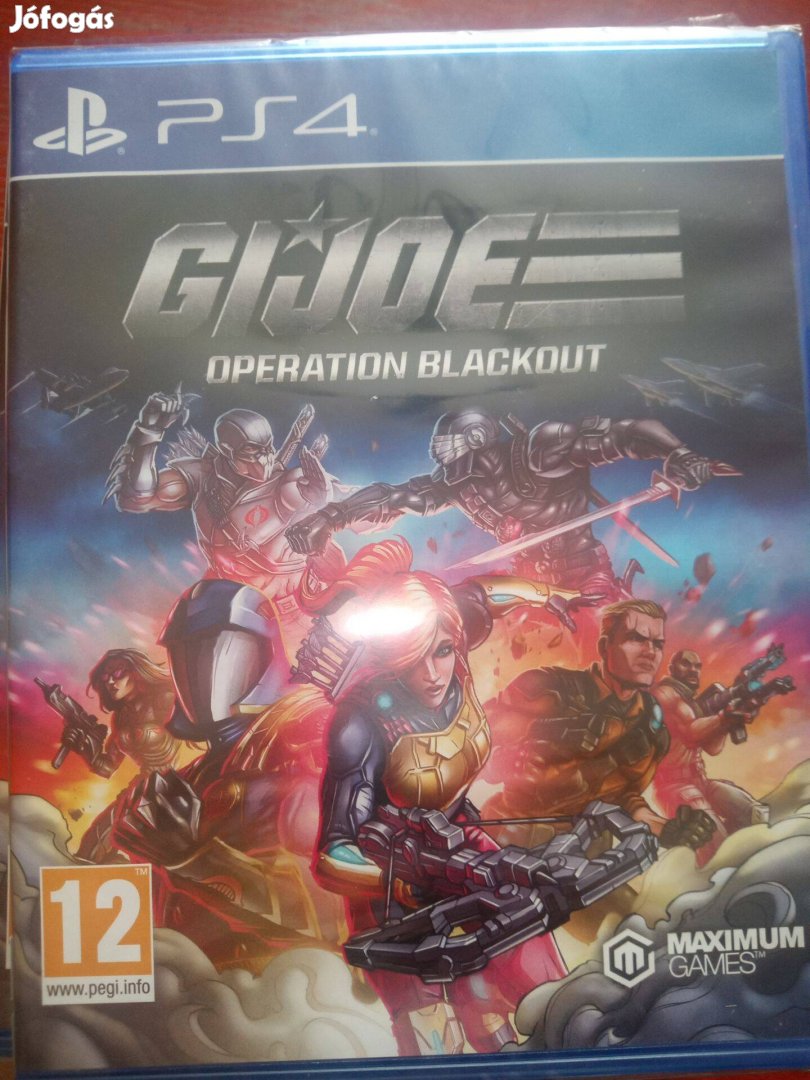 Akció Ps4 Eredeti Játék : 29. GI Joe : Operation Black Out Új