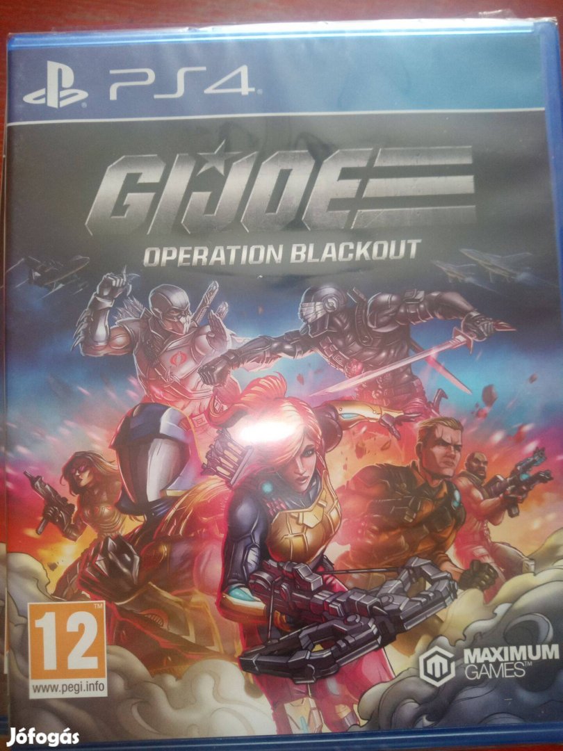 Akció Ps4 Eredeti Játék : 29. GI Joe : Operation Black Out Új Bontat