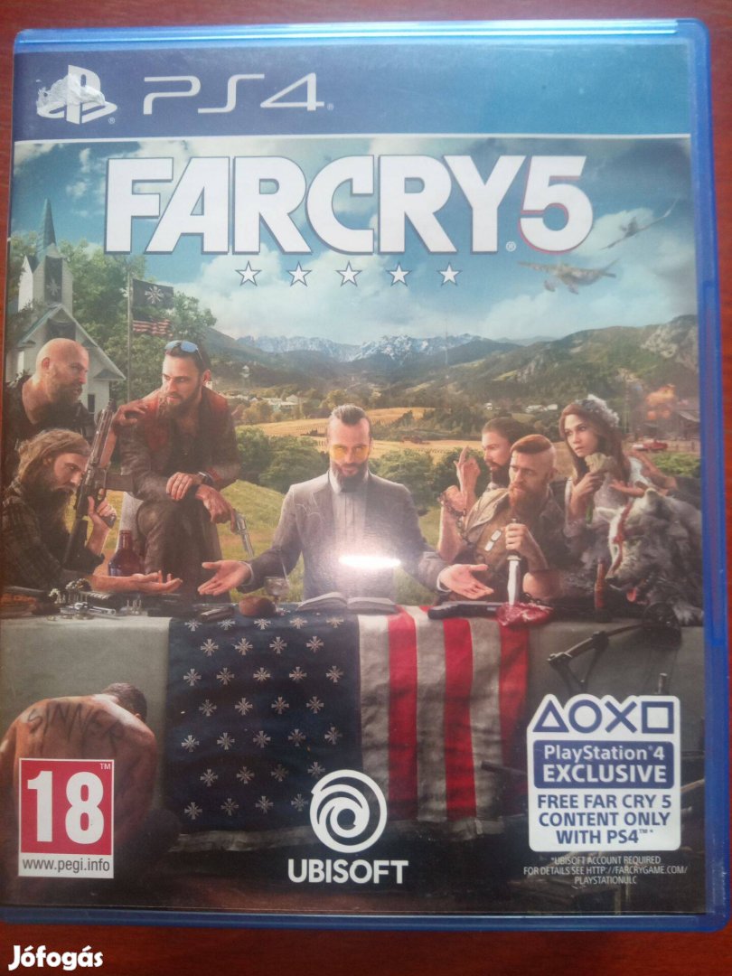 Akció Ps4 Eredeti Játék : 30. Far Cry 5 ( karcmentes)