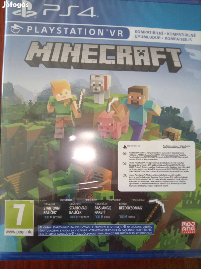 Akció Ps4 Eredeti Játék : 31. Minecraft Új Bontatlan