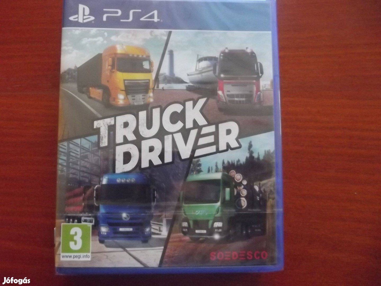 Akció Ps4 Eredeti Játék : 35. Truck Driver Új Bontatlan