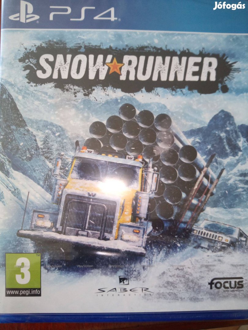 Akció Ps4 Eredeti Játék : 38. Snow Runner Új Bontatlan